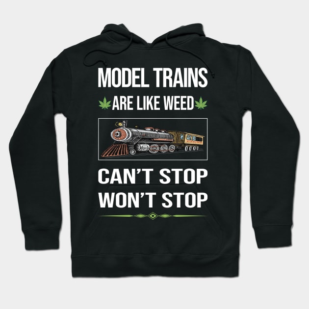 Funny Cant Stop Model Train Trains Railroad Railway Hoodie by lainetexterbxe49